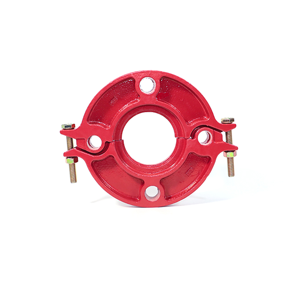 Flange dividido ranhurado