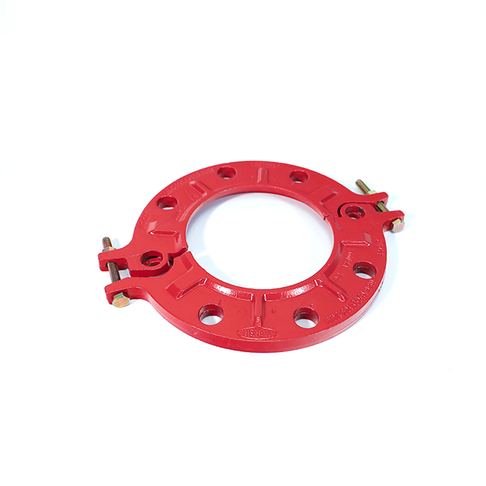 Flange dividido ranhurado