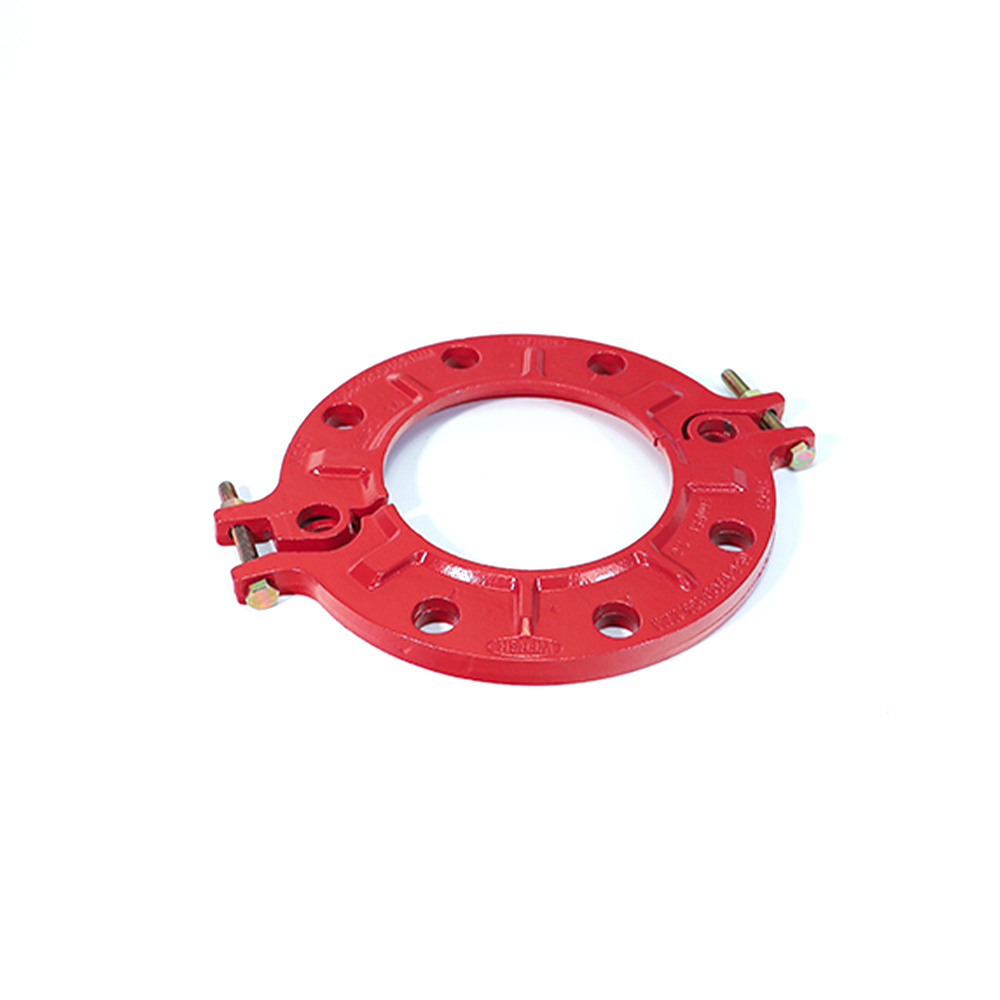 Flange dividido ranhurado