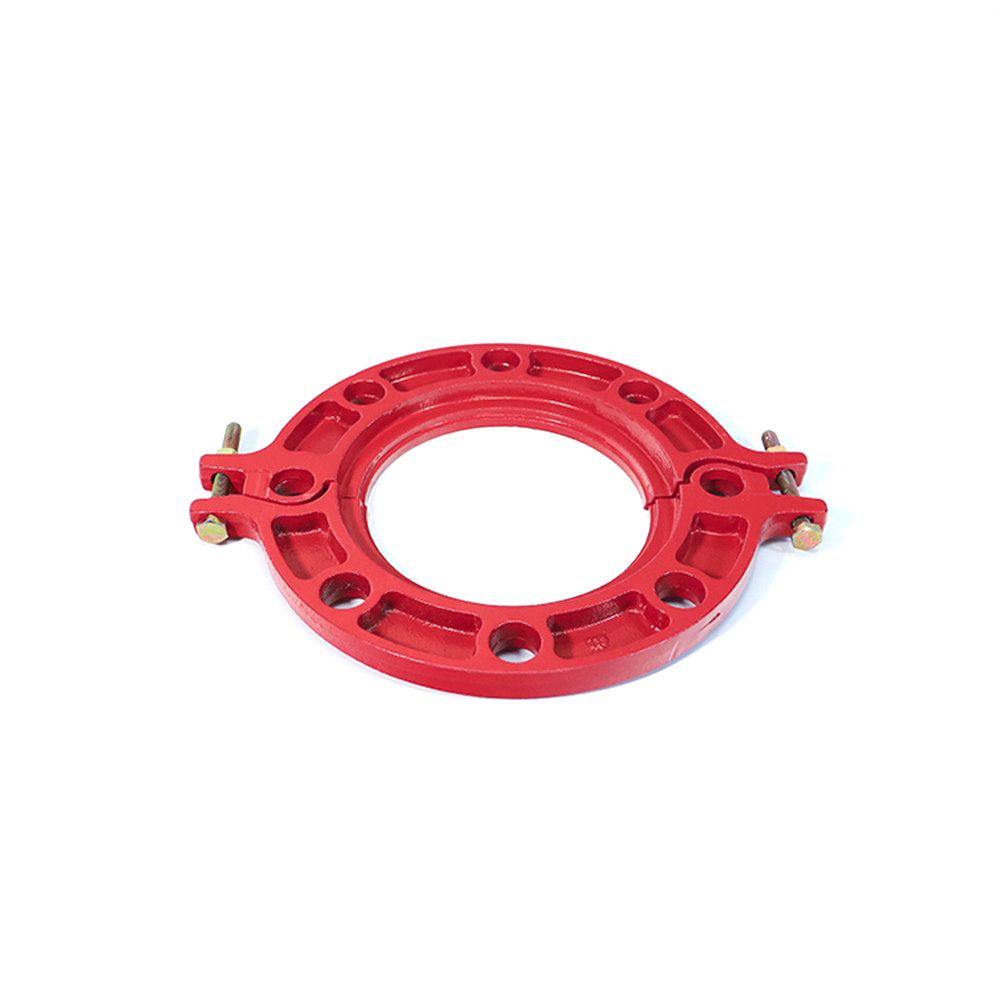 Flange dividido ranhurado